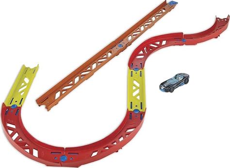 Hot Wheels Track Builder Unlimited Playset Premium Curve Pack 16 Component Parts 1 64 Scale