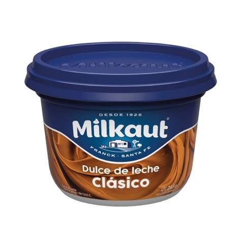 Dulce De Leche Milkaut 245 Gr Clasico