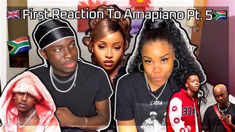 BRITISH FIRST REACTION TO AMAPIANO PT 5 Ft Yahyuppiyah Lyrics SA