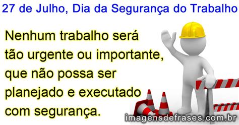 Frases Sobre Saude E Seguran A No Trabalho Atividades De Trabalho