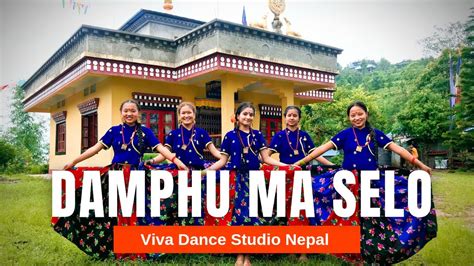 Damphu Ma Selo Selo Dance Cover Viva Dance Studio Nepal Youtube