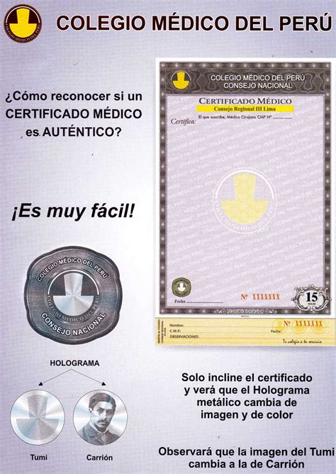 Certificado Medico Osde