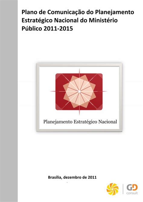 Pdf Plano De Comunicação Do Planejamento Estratégico Nacional Do · · 2015 08 27bem Como Nove