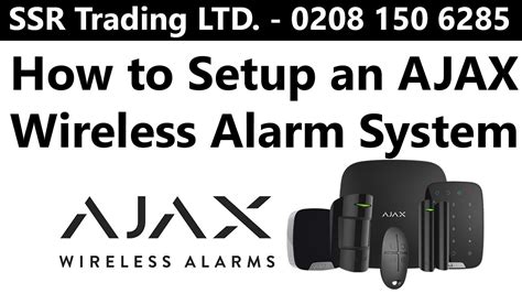 AJAX Wireless Intruder Alarm System Kit Complete Hub Setup Step Guide