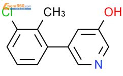 5 3 chloro 2 methylphenyl pyridin 3 ol 1261938 24 2 深圳爱拓化学有限公司 960化工网