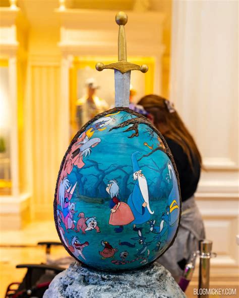 Grand Floridian 2024 Easter Egg Display Runaway Railway Elemental