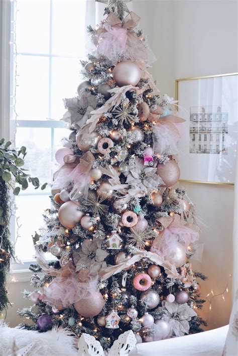 How To Decorate A Gorgeous Pink Christmas Tree The Pink Dream Pink Christmas Tree