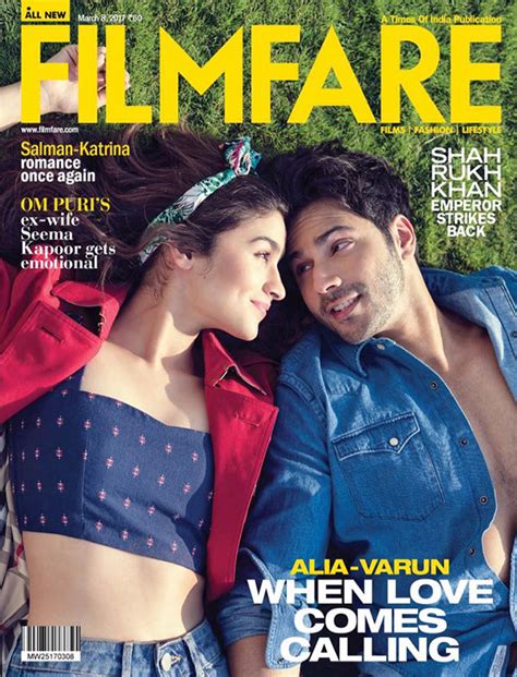 Varun Dhawan & Alia Bhatt for Filmfare Feb 2017 on Behance