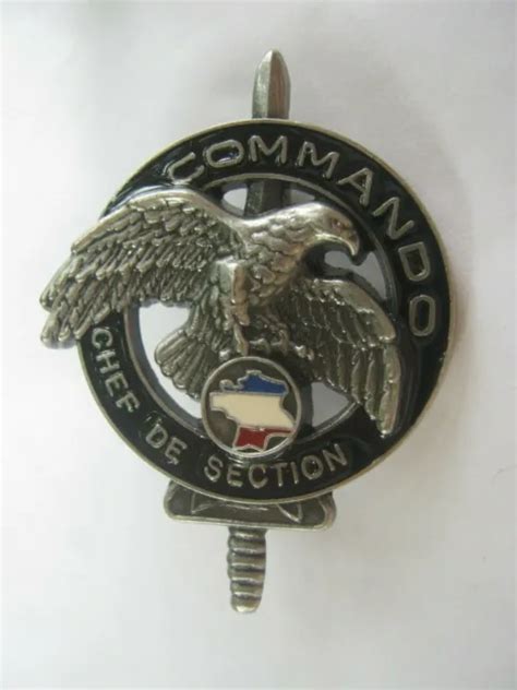 Brevet Des Commandos Du Cnec Chef De Section Commando Y Delsart Gs