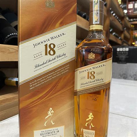 Rượu Johnnie Walker 18 Năm Hàng Công Ty Full Vat