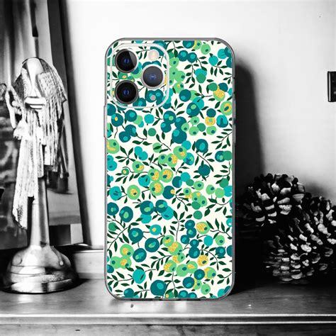 Liberty Wiltshire Emerald Coque Pour IPhone 15 14 13 12 Etsy France