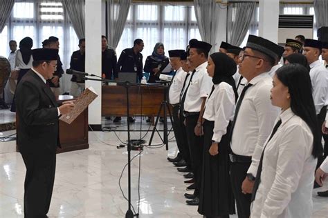 KPU Lantik 45 Orang Anggota Panitia Pemilihan Kecamatan