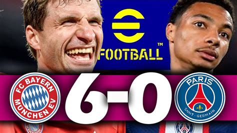 Bayern Munchen Vs Paris Saint Germain Efootball 2023 Youtube