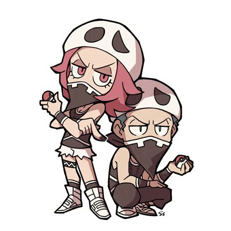 Team Skull Grunt Pokemon And More Drawn By Ssalbulre Danbooru