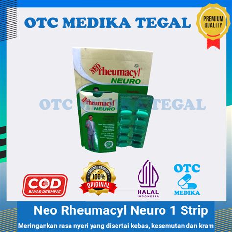 Jual Neo Rheumacyl Neuro Strip Meringankan Rasa Nyeri Yang Disertai