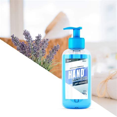 Free Hand Sanitizer Bottle Mockup PSD Template Mockup Den