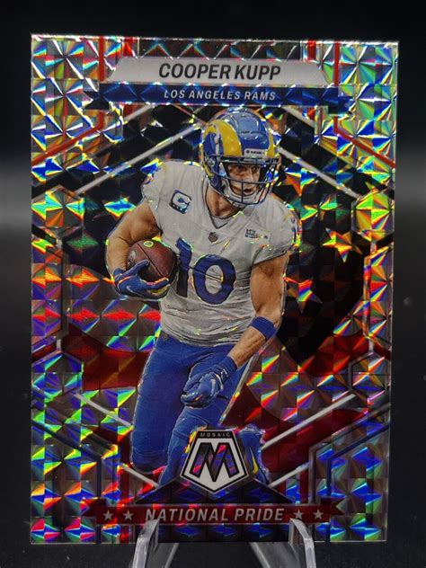 Panini Mosaic Silver Mosaic Prizm Cooper Kupp Los Angeles Rams