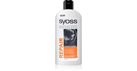 Syoss Repair Therapy Apr S Shampoing R G N Ration Intense Pour Cheveux