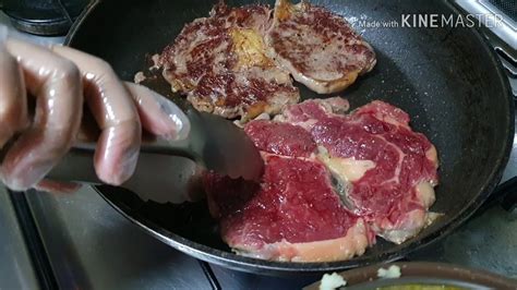 How To Cook Tender Juicy Rib Eye Steak Youtube