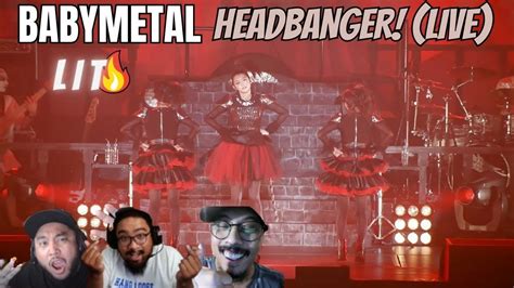 Babymetal Headbanger Legend Reaction Sheesh Youtube