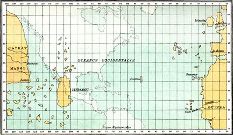 Atlantic Ocean Toscanelli