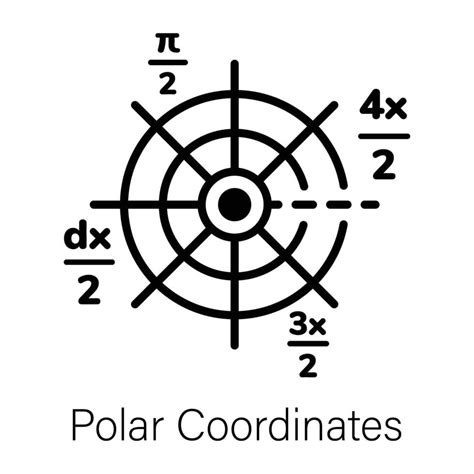 Download line icon of polar coordinates 46800151 Vector Art at Vecteezy