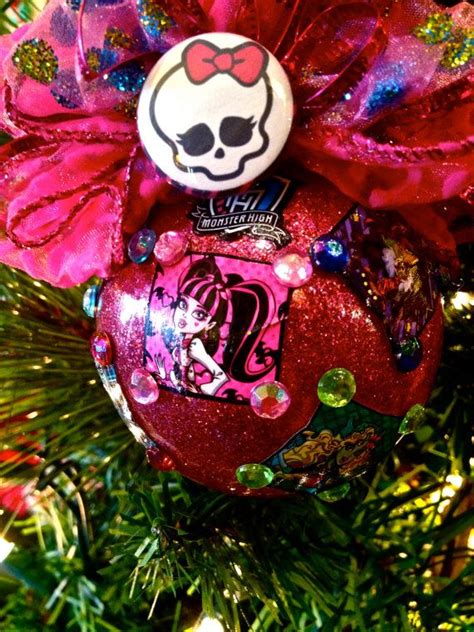 Monster High Christmas Ornament Draculaura Lagoona Blue Frankie Stein