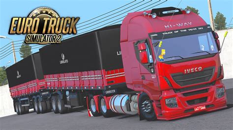 Iveco Hi Way No Rodotrem Euro Truck Youtube