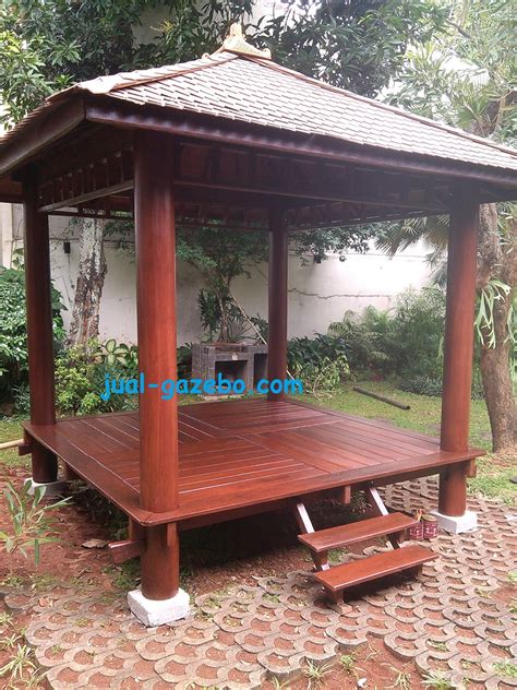 Harga Gazebo Kayu Kelapa Daerah Yogyakarta