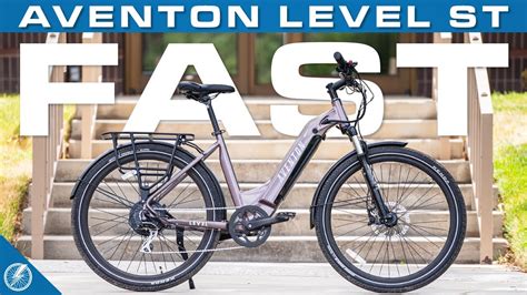 Aventon Level Step Through Review Commuter Electric Bike 2021 Youtube