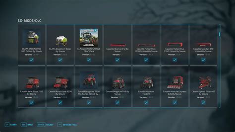 Full Mod List Pack By Stevie Fs Mod