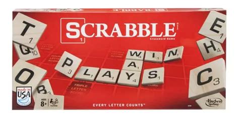 Juego De Mesa Hasbro Scrabble Crossword Game Sk Env O Gratis