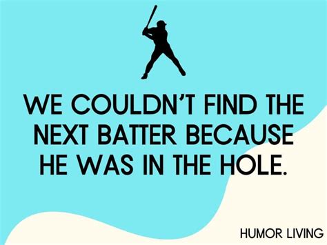 Funny Baseball Puns That Are Out Of The Park Humor Living Artofit