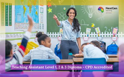 Teaching Assistant Level 1 2 3 Diploma CPD Accredited Next