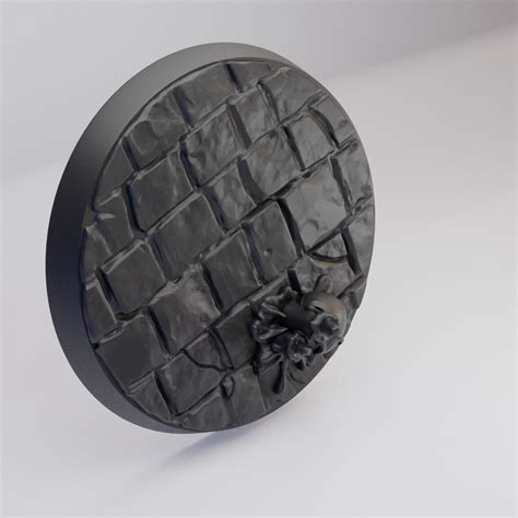 Hot Goblin ヴァンパイアベース mm E ミニチュア 石畳 ドクロ ホットゴブリン