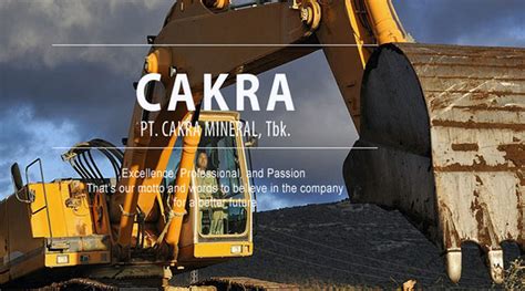 cakra mineral finalisasi akuisisi cokal limited