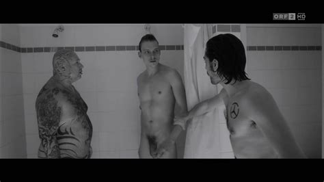 German Actor Daniel Straesser Showing His Big Dick In Showers Scene