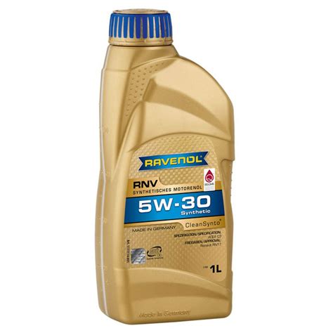 Ravenol RNV CleanSynto SAE 5W 30 VALLEJO RACING