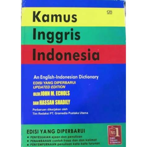 Jual Kamus Bahasa Inggris Indonesia Shopee Indonesia