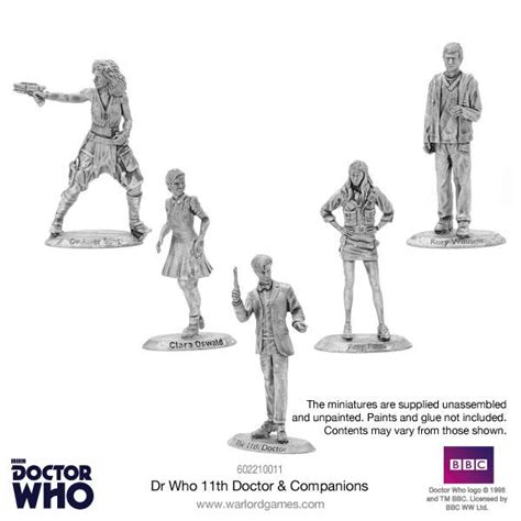 Doctor Who 11th Doctor & Companions - Doctor Who Into the Time Vortex