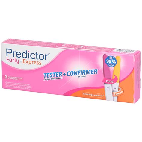 PREDICTOR Early Express Test De Grossesse 2 St Redcare Apotheke