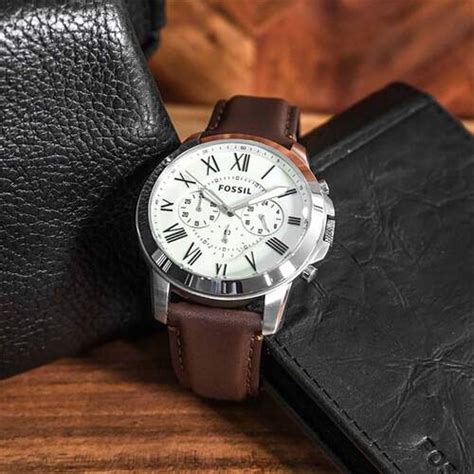 Series Jam Tangan Fossil Pria Grant Machine Minimalist Townsman