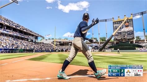 Kansas City Royals Vs Seattle Mariners 8 17 2023 MLB The Show 23