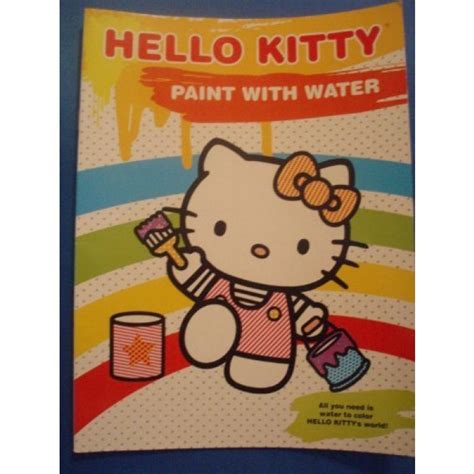 GeeksHive: Hello Kitty Paint with Water Book - Rainbow - Waterpainting ...