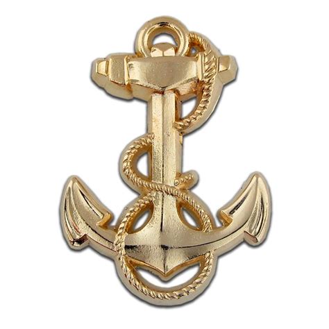 Pinmarts Gold Plated Us Navy Midshipman Anchor Military Lapel Pin You Can Get More