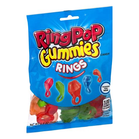 Ring Pop Gummies Rings 6 Oz