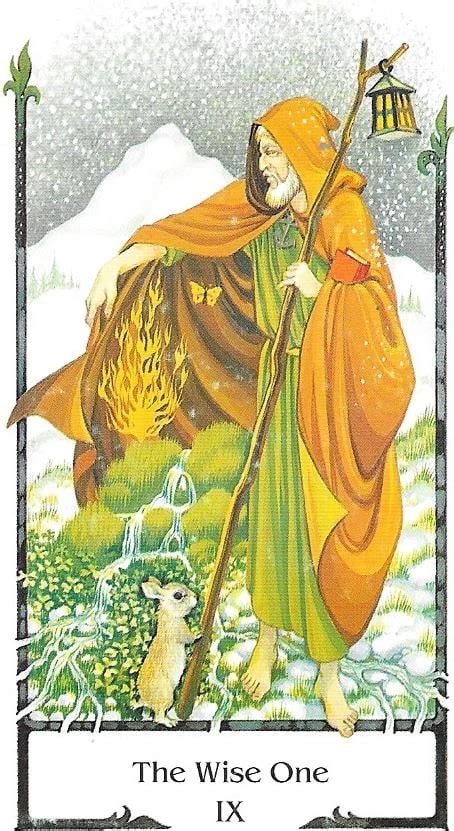 The Tarot Of Eli The Tarot Of The Old Path Key 9 The Wise One And The