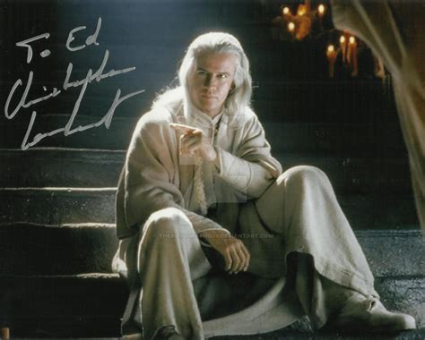 MORTAL KOMBAT: Christopher Lambert by TheAutographGuy on DeviantArt