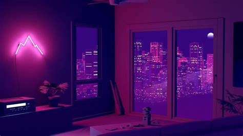 Aesthetic Purple Neon Computer Wallpapers Top Những Hình Ảnh Đẹp