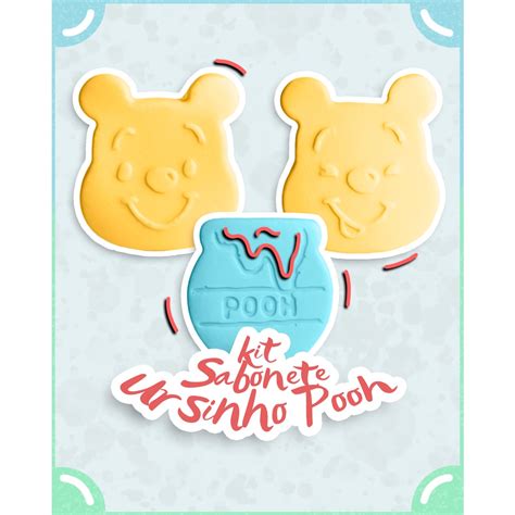 Kit De Sabonetes Artesanais Ursinho Pooh Shopee Brasil